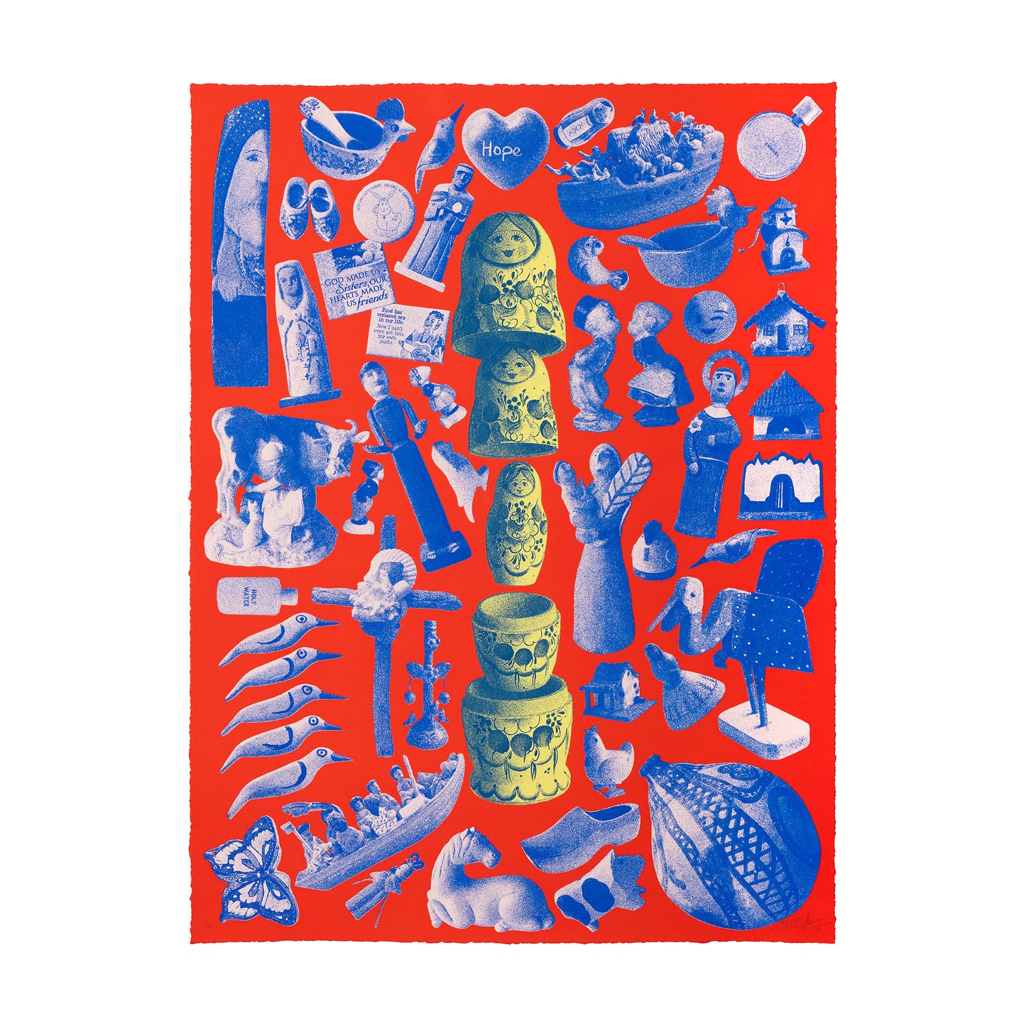 Los Peroles de la Abuela - Art Print by Frank Alcock
