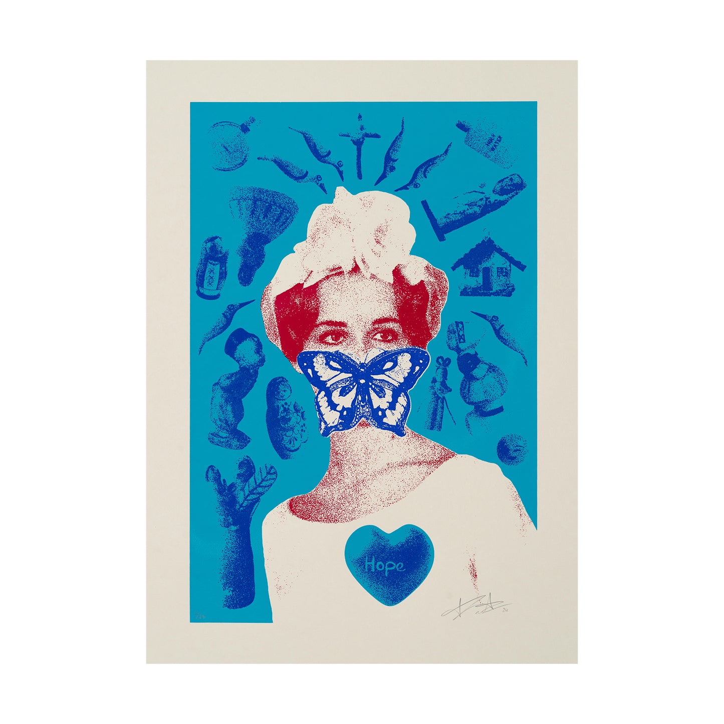 Marijke - Art Print by Frank Alcock