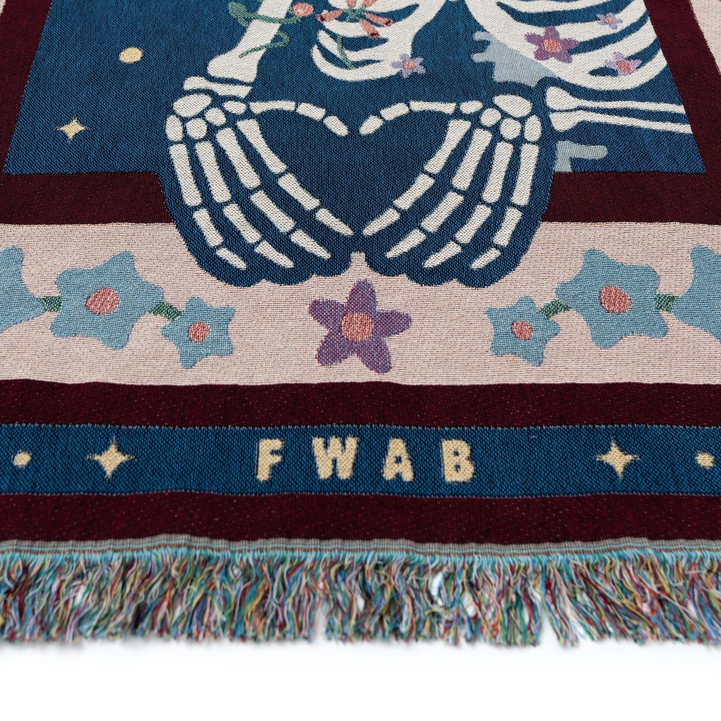 Romance is Dead - Woven Throw Blanket
