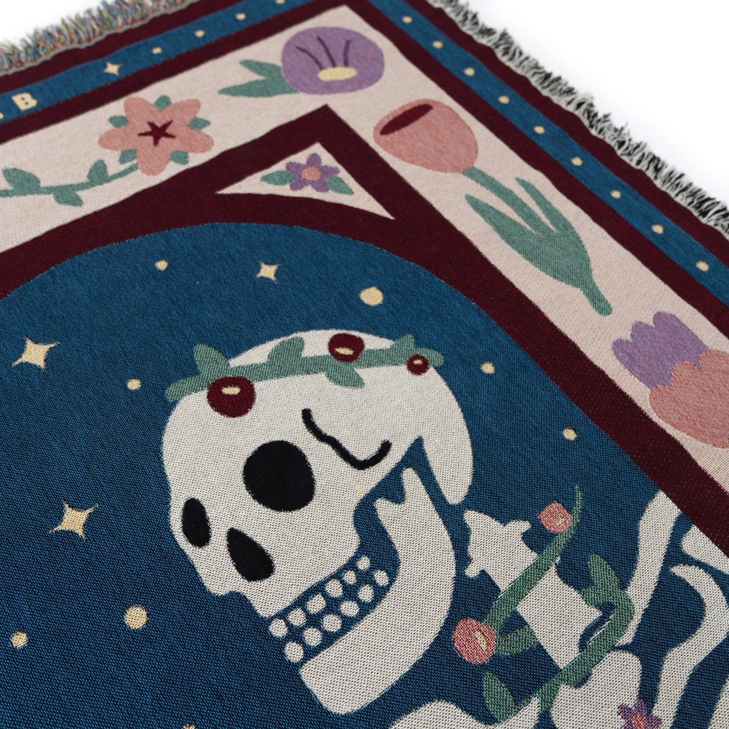 Romance is Dead - Woven Throw Blanket