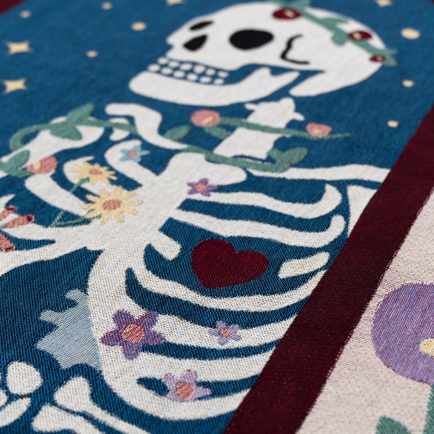 Romance is Dead - Woven Throw Blanket