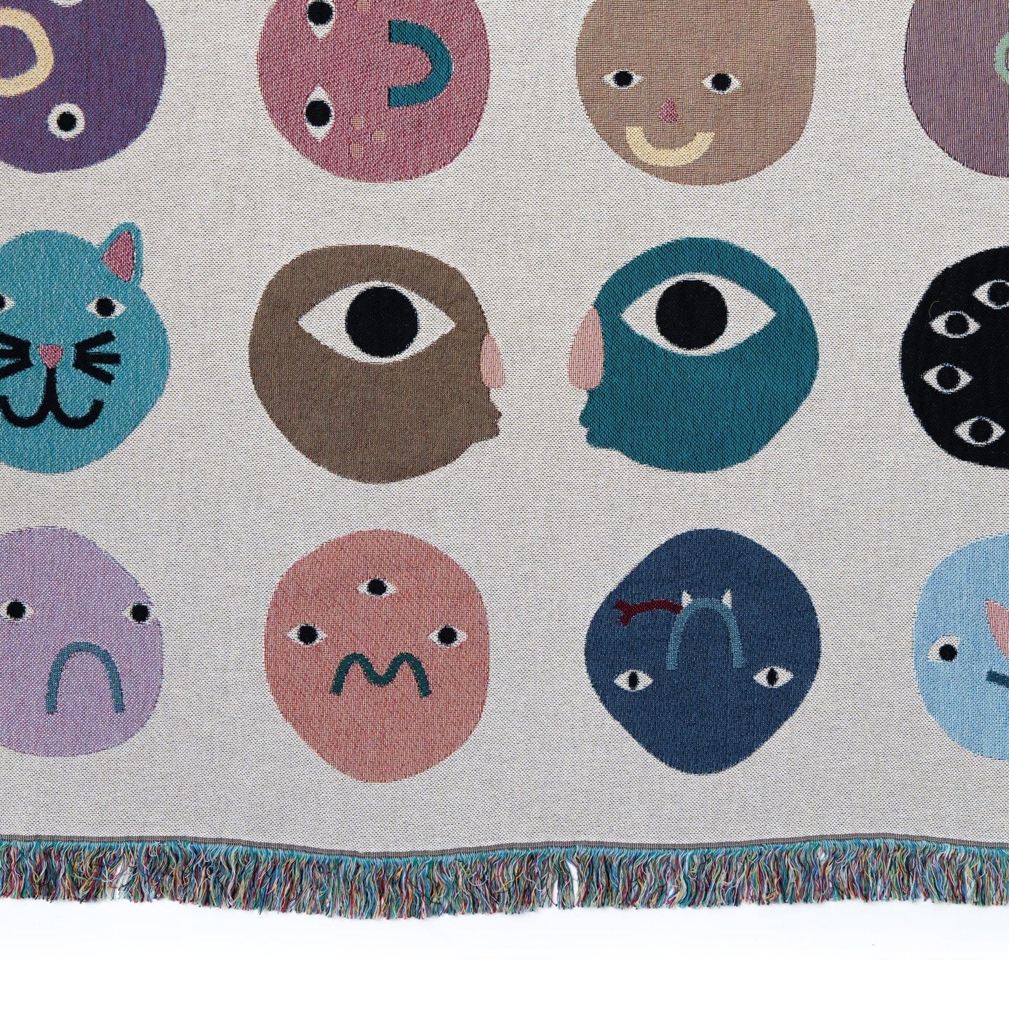 Dots - Woven Throw Blanket