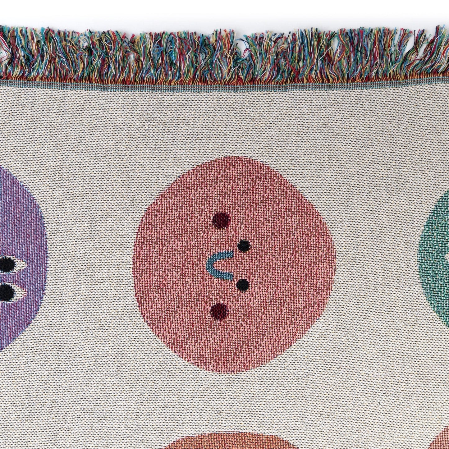 Dots - Woven Throw Blanket