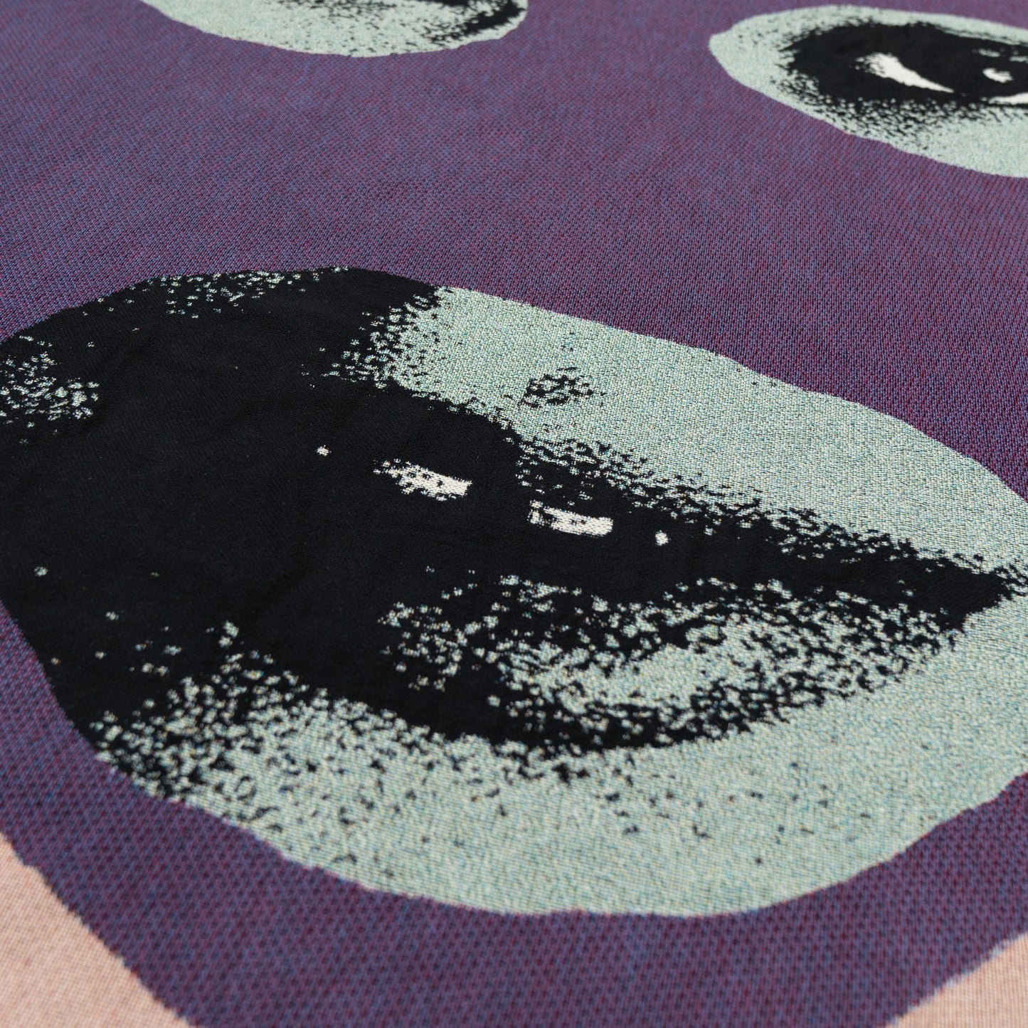 Faceless - Woven Throw Blanket