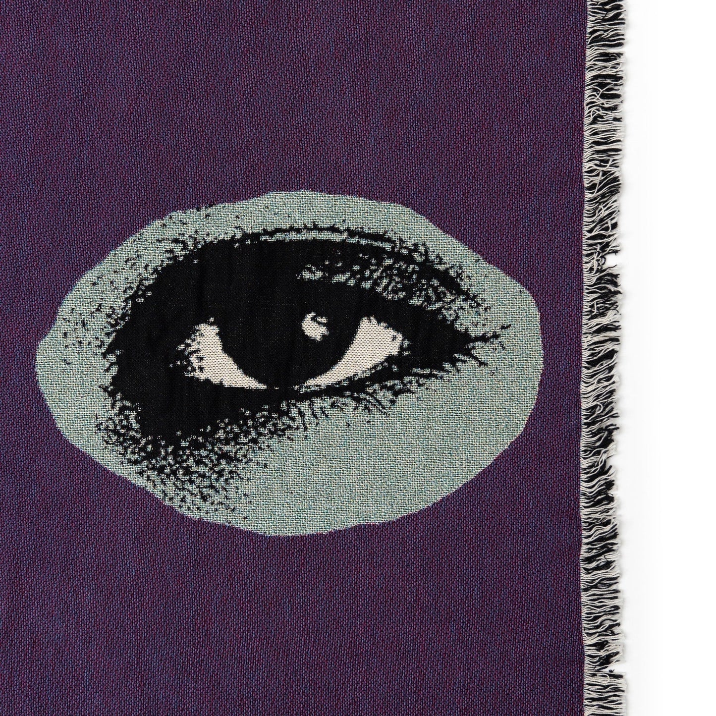 Faceless - Woven Throw Blanket