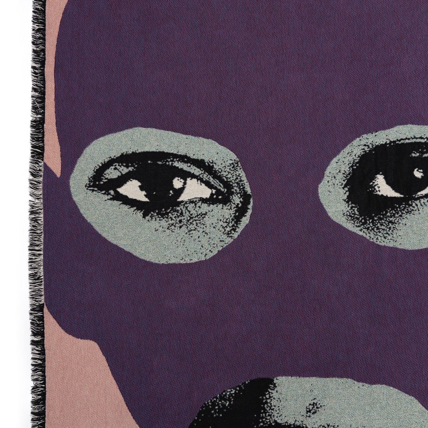 Faceless - Woven Throw Blanket