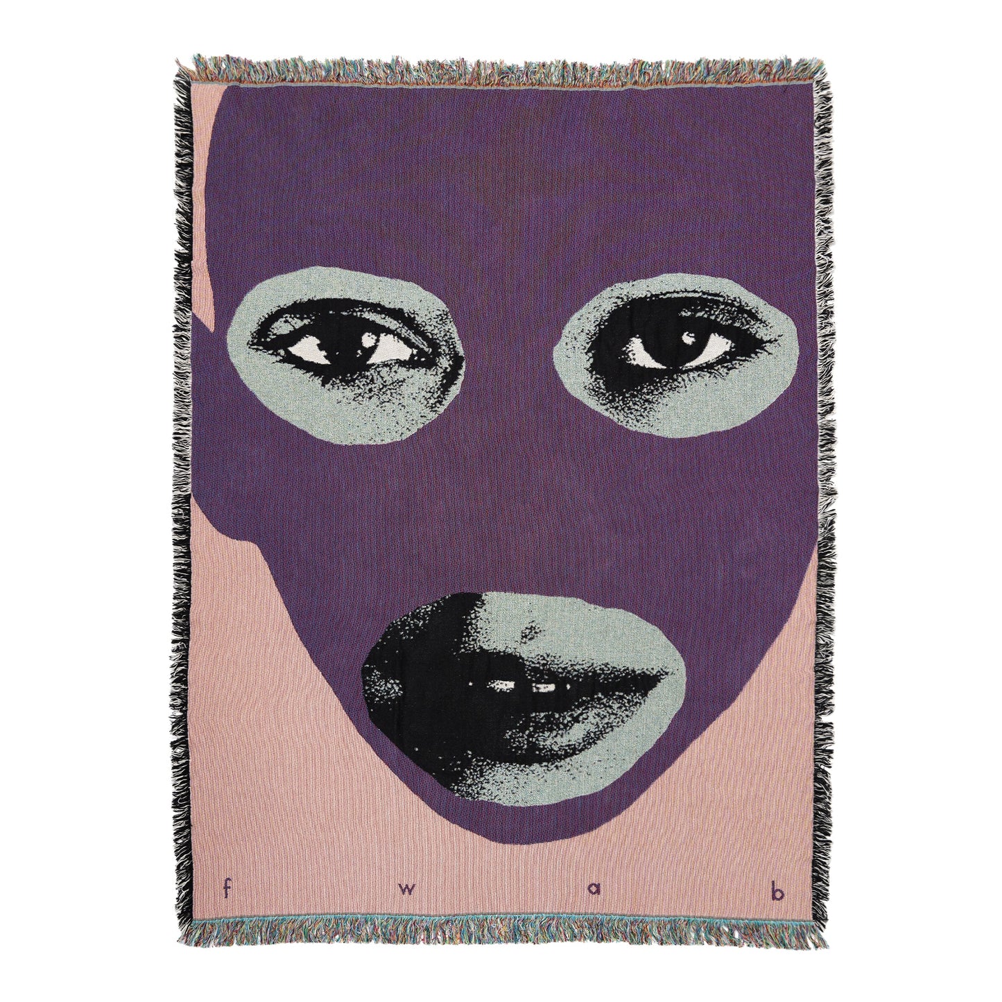 Faceless - Woven Throw Blanket