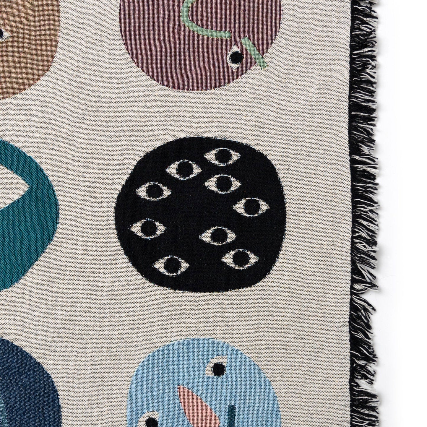 Dots - Woven Throw Blanket