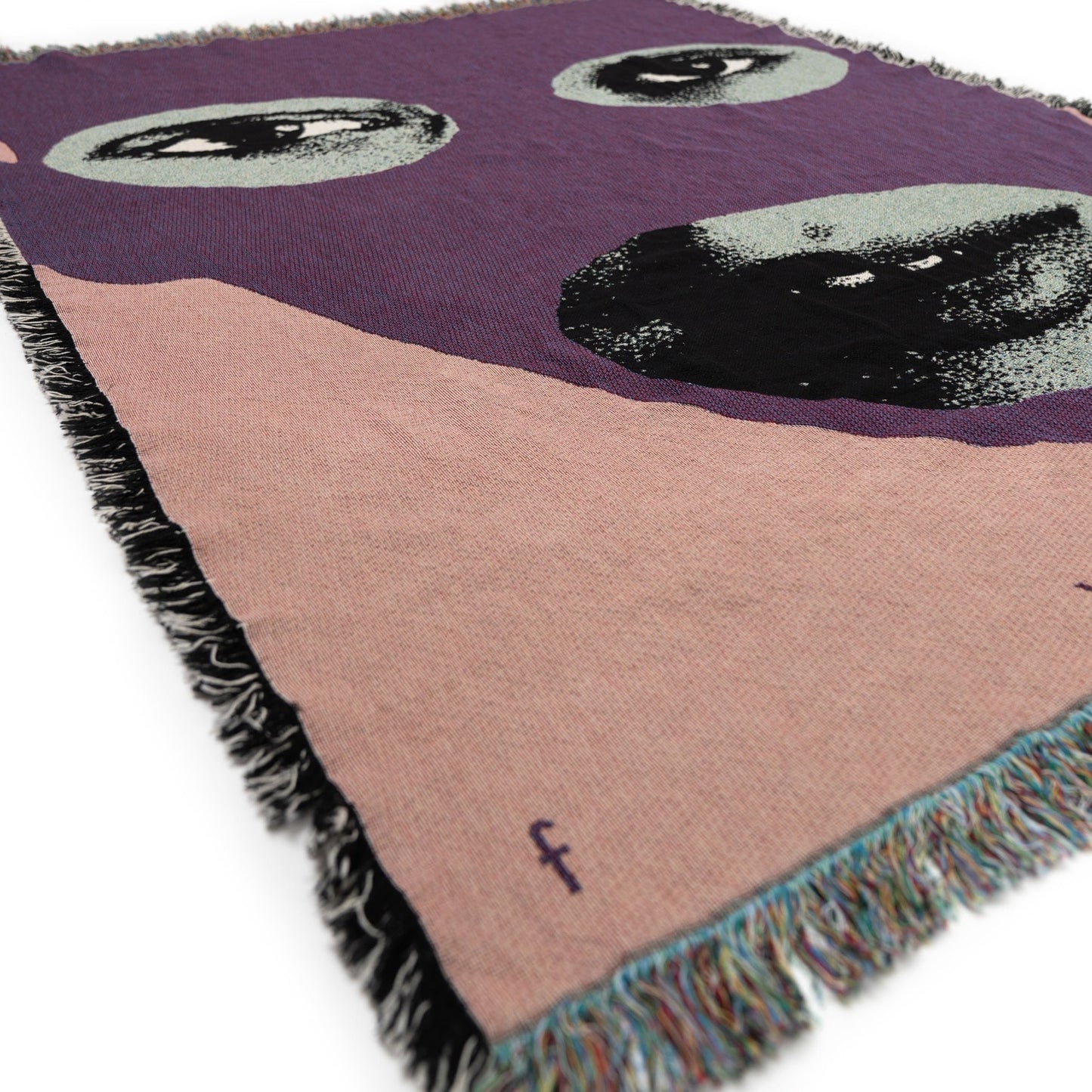 Faceless - Woven Throw Blanket